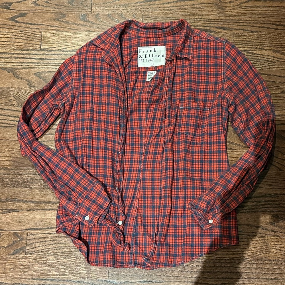 Frank & Eileen plaid shirt